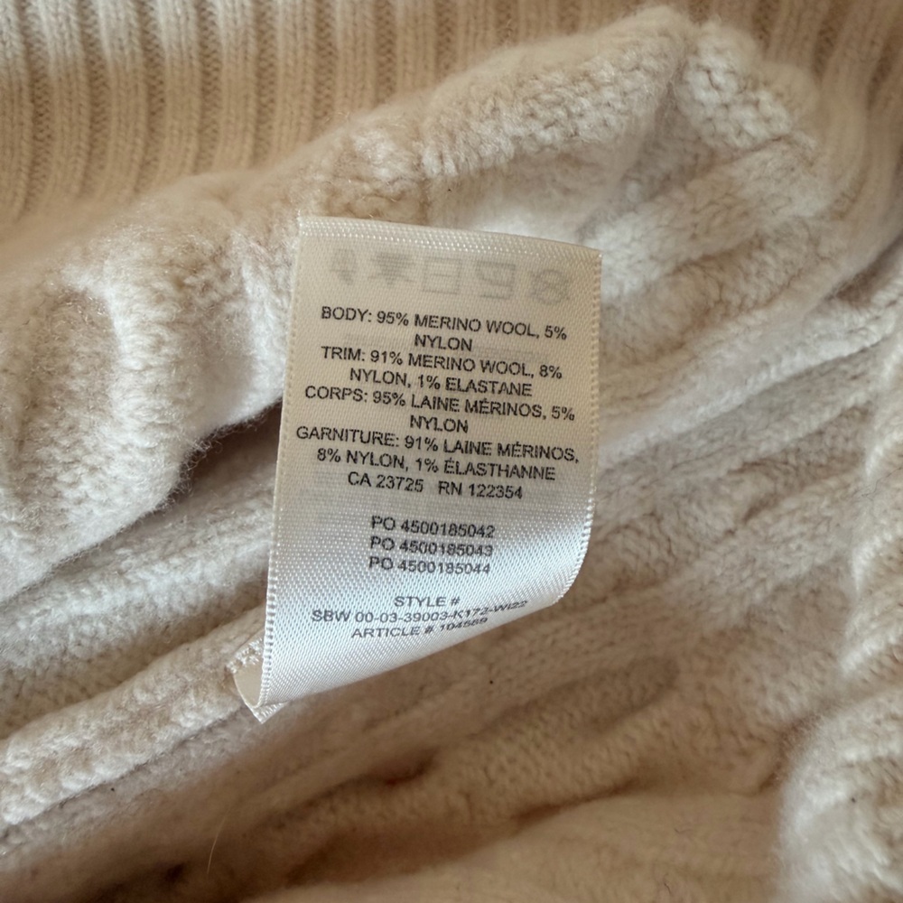 Aritzia Babaton Stargaze Cable Knit Turtleneck Sweater - Picture 11 of 13